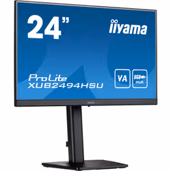 iiyama ProLite XUB2494HSU-B2 écran plat de PC 60,5 cm (23.8") 1920 x 1080 pixels Full HD LED Noir - Vue supplémentaire 3