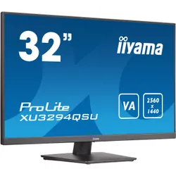 iiyama ProLite XU3294QSU-B1 écran plat de PC 80 cm (31.5") 2560 x 1440 pixels Wide Quad HD LCD Noir
