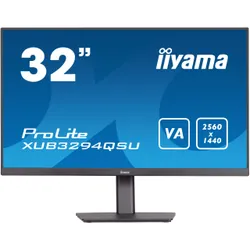 iiyama ProLite XUB3294QSU-B1 écran plat de PC 80 cm (31.5") 2560 x 1440 pixels Wide Quad HD LCD Noir