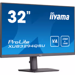 iiyama ProLite XUB3294QSU-B1 écran plat de PC 80 cm (31.5") 2560 x 1440 pixels Wide Quad HD LCD Noir - Vue supplémentaire 2