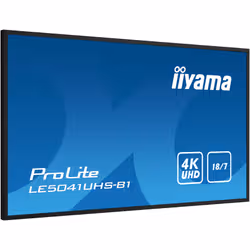 iiyama LE5041UHS-B1 affichage de messages Écran plat de signalisation numérique 125,7 cm (49.5") LCD 350 cd/m² 4K Ultra HD Noir 18/7 - Vue supplémentaire 3