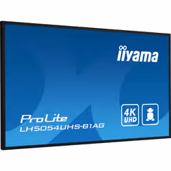 iiyama LH5054UHS-B1AG affichage de messages Panneau plat de signalisation numérique 125,7 cm (49.5") LCD Wifi 500 cd/m² 4K Ultra HD Noir Intégré dans le processeur Android 11 24/7 - Vue supplémentaire 5