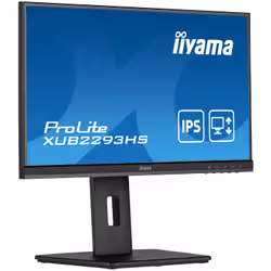 iiyama ProLite XUB2293HS-B5 écran plat de PC 54,6 cm (21.5") 1920 x 1080 pixels Full HD LED Noir - Vue supplémentaire 5