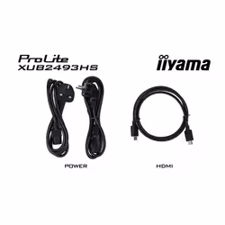 iiyama ProLite XUB2493HS-B5 LED display 60,5 cm (23.8") 1920 x 1080 pixels Full HD Noir - Vue supplémentaire 8