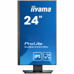 iiyama ProLite XUB2493HS-B5 LED display 60,5 cm (23.8") 1920 x 1080 pixels Full HD Noir - Vue supplémentaire 2