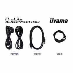 iiyama ProLite XUB2792HSU-B5 LED display 68,6 cm (27") 1920 x 1080 pixels Full HD Noir - Vue supplémentaire 8