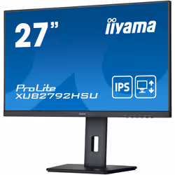 iiyama ProLite XUB2792HSU-B5 LED display 68,6 cm (27") 1920 x 1080 pixels Full HD Noir - Vue supplémentaire 3