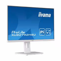 iiyama ProLite XUB2792HSU-W5 LED display 68,6 cm (27") 1920 x 1080 pixels Full HD Blanc - Vue supplémentaire 2