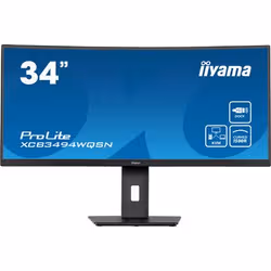 iiyama ProLite XCB3494WQSN-B5 LED display 86,4 cm (34") 3440 x 1440 pixels UltraWide Quad HD Noir - Vue supplémentaire 2