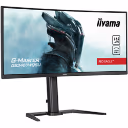 iiyama G-MASTER GB3467WQSU-B5 écran plat de PC 86,4 cm (34") 3440 x 1440 pixels UltraWide Quad HD LED Noir - Vue supplémentaire 2
