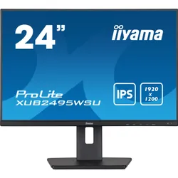 iiyama ProLite XUB2495WSU-B5 écran plat de PC 61,2 cm (24.1") 1920 x 1200 pixels WUXGA LCD Noir