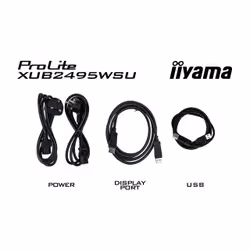 iiyama ProLite XUB2495WSU-B5 écran plat de PC 61,2 cm (24.1") 1920 x 1200 pixels WUXGA LCD Noir - Vue supplémentaire 14