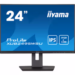 iiyama ProLite XUB2495WSU-B5 écran plat de PC 61,2 cm (24.1") 1920 x 1200 pixels WUXGA LCD Noir - Vue supplémentaire 2