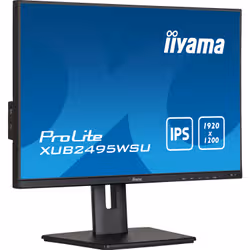 iiyama ProLite XUB2495WSU-B5 écran plat de PC 61,2 cm (24.1") 1920 x 1200 pixels WUXGA LCD Noir - Vue supplémentaire 4