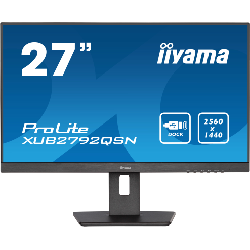 iiyama ProLite écran plat de PC 68,6 cm (27") 2560 x 1440 pixels Wide Quad HD LED Noir