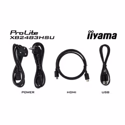 iiyama ProLite XB2483HSU-B5 LED display 60,5 cm (23.8") 1920 x 1080 pixels Full HD Noir - Vue supplémentaire 8