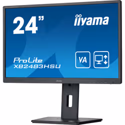 iiyama ProLite XB2483HSU-B5 LED display 60,5 cm (23.8") 1920 x 1080 pixels Full HD Noir - Vue supplémentaire 3