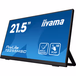iiyama ProLite T2255MSC-B1 écran plat de PC 54,6 cm (21.5") 1920 x 1080 pixels Full HD LCD Écran tactile Noir - Vue supplémentaire 4