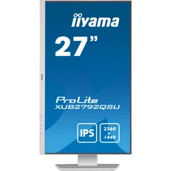 iiyama ProLite XUB2792QSU-W5 écran plat de PC 68,6 cm (27") 2560 x 1440 pixels Wide Quad HD LED Blanc