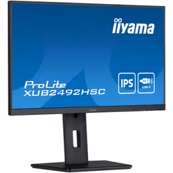 iiyama ProLite XUB2492HSC-B5 LED display 61 cm (24") 1920 x 1080 pixels Full HD Noir - Vue supplémentaire 3