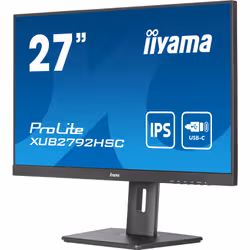 iiyama ProLite XUB2792HSC-B5 LED display 68,6 cm (27") 1920 x 1080 pixels Full HD Noir - Vue supplémentaire 5