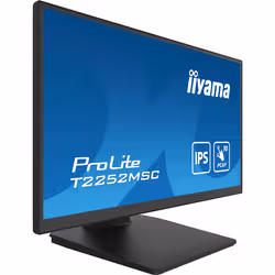 iiyama ProLite T2252MSC-B2 écran plat de PC 54,6 cm (21.5") 1920 x 1080 pixels Full HD LCD Écran tactile Noir - Vue supplémentaire 3