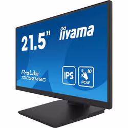 iiyama ProLite T2252MSC-B2 écran plat de PC 54,6 cm (21.5") 1920 x 1080 pixels Full HD LCD Écran tactile Noir - Vue supplémentaire 4