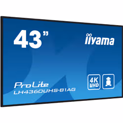 iiyama PROLITE Carte A numérique 108 cm (42.5") LED Wifi 500 cd/m² 4K Ultra HD Noir Intégré dans le processeur Android 11 24/7 - Vue supplémentaire 2