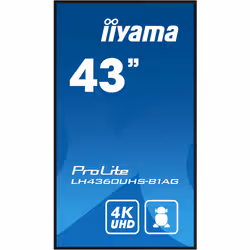 iiyama PROLITE Carte A numérique 108 cm (42.5") LED Wifi 500 cd/m² 4K Ultra HD Noir Intégré dans le processeur Android 11 24/7 - Vue supplémentaire 4