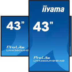 iiyama PROLITE Carte A numérique 108 cm (42.5") LED Wifi 500 cd/m² 4K Ultra HD Noir Intégré dans le processeur Android 11 24/7 - Vue supplémentaire 6