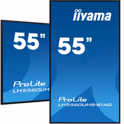 iiyama PROLITE Carte A numérique 139,7 cm (55") LED Wifi 500 cd/m² 4K Ultra HD Noir Intégré dans le processeur Android 11 24/7 - Vue supplémentaire 13