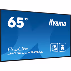 iiyama PROLITE Carte A numérique 165,1 cm (65") LED Wifi 500 cd/m² 4K Ultra HD Noir Intégré dans le processeur Android 11 24/7 - Vue supplémentaire 2