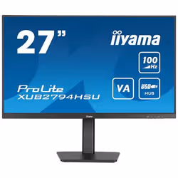 iiyama ProLite XUB2794HSU-B6 écran plat de PC 68,6 cm (27") 1920 x 1080 pixels Full HD Noir - Vue supplémentaire 2