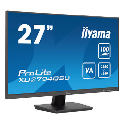 iiyama ProLite XU2794QSU-B6 écran plat de PC 68,6 cm (27") 2560 x 1440 pixels Wide Quad HD LCD Noir