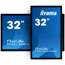 iiyama ProLite TF3215MC-B2AG écran plat de PC 80 cm (31.5") 1920 x 1080 pixels Full HD LED Écran tactile Kiosque Noir - Vue supplémentaire 2