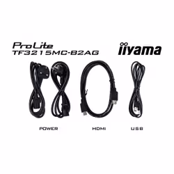 iiyama ProLite TF3215MC-B2AG écran plat de PC 80 cm (31.5") 1920 x 1080 pixels Full HD LED Écran tactile Kiosque Noir - Vue supplémentaire 4