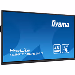 iiyama TE8612MIS-B3AG affichage de messages En forme de kiosk 2,18 m (86") LCD Wifi 400 cd/m² 4K Ultra HD Noir Écran tactile Intégré dans le processeur Android 11 24/7 - Vue supplémentaire 3