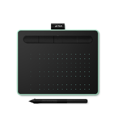 Wacom Intuos S Bluetooth tablette graphique 2540 lpi 152 x 95 mm USB/Bluetooth Vert, Noir