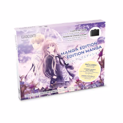 Wacom Intuos S Bluetooth Manga Edition tablette graphique Noir 2540 lpi 152 x 95 mm USB/Bluetooth - Vue supplémentaire 2