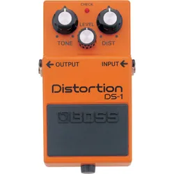 BOSS DS-1 pédale d'effets Pédale d'expression Orange, Jaune