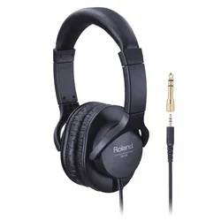 Roland RH-5 écouteur/casque Écouteurs Avec fil Arceau Musique Noir