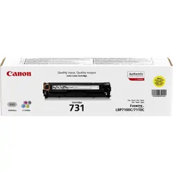 Canon 731 Cartouche de toner 1 pièce(s) Original Jaune