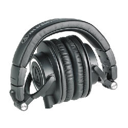 Audio-Technica ATH-M50X écouteur/casque Écouteurs Avec fil Arceau Musique Noir