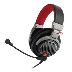 Audio-Technica ATH-PDG1A écouteur/casque Avec fil Arceau Jouer Noir, Rouge