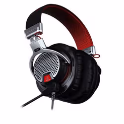 Audio-Technica ATH-PDG1A écouteur/casque Avec fil Arceau Jouer Noir, Rouge - Vue supplémentaire 2