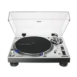 Audio-Technica AT-LP140XP Platine dj à entrainement direct Argent