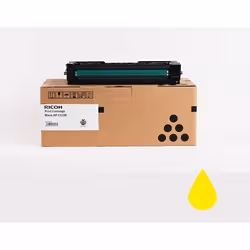Ricoh 407639 Cartouche de tonerOriginal Jaune - Vue supplémentaire 2