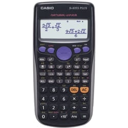 Casio FX-82ES Plus calculatrice Poche Calculatrice scientifique Noir, Gris