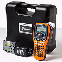 Brother PT-E100VP imprimante pour étiquettes Transfert thermique 180 x 180 DPI 20 mm/sec TZe ABC - Vue supplémentaire 2