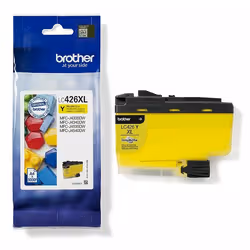 Brother LC-426XLY cartouche d'encre 1 pièce(s) Original Rendement élevé (XL) Jaune - Vue supplémentaire 3